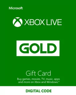 Xbox Live 12 Months RU Rosja - Kody i doładowania cyfrowe - miniaturka - grafika 1