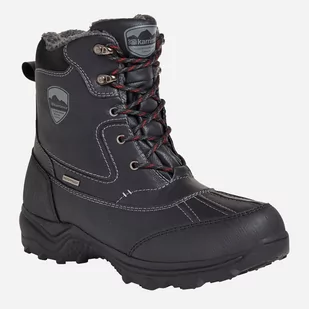Zimowe buty trekkingowe męskie długie nieprzemakalne Karrimor Snow casual 3 Weathertite K815-BLK 46 (12UK) 30.5 cm Czarne (5017272888149) - Buty trekkingowe męskie - miniaturka - grafika 1