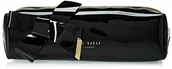Etui na dokumenty i karty - Ted Baker Damski piórnik Nikara Vinyl Bow Pencil Case, jeden rozmiar, Czarny, One Size, Etui na pędzle z kokardą - miniaturka - grafika 1
