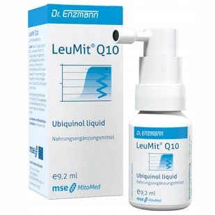 Dr Enzmann LeuMit Q10, krople, 9,2 ml - Witaminy i minerały - miniaturka - grafika 1