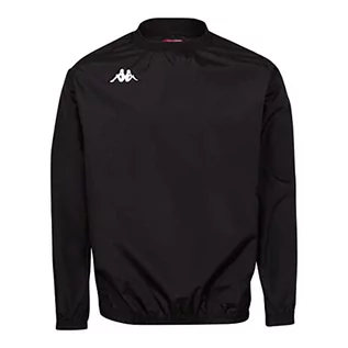 Bluzy dla chłopców - Kappa Bluza chłopięca Gaggio Sweat czarny czarny 8 lat 304IN80 - grafika 1