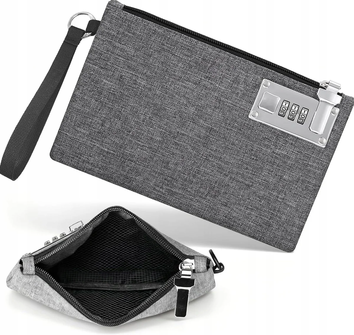 TORBA 25X17CM SZYFROWA POKROWIEC NA PIENIĄDZE DOKUMENTY GOTÓWKĘ