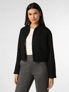 Tom Tailor Denim Bluzon damski Kobiety czarny|szary wypukły wzór tkaniny, L - Bluzy damskie - miniaturka - grafika 1