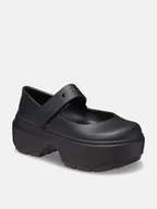 Baleriny - Crocs Baleriny "Stomp Jane" w kolorze czarnym - miniaturka - grafika 1