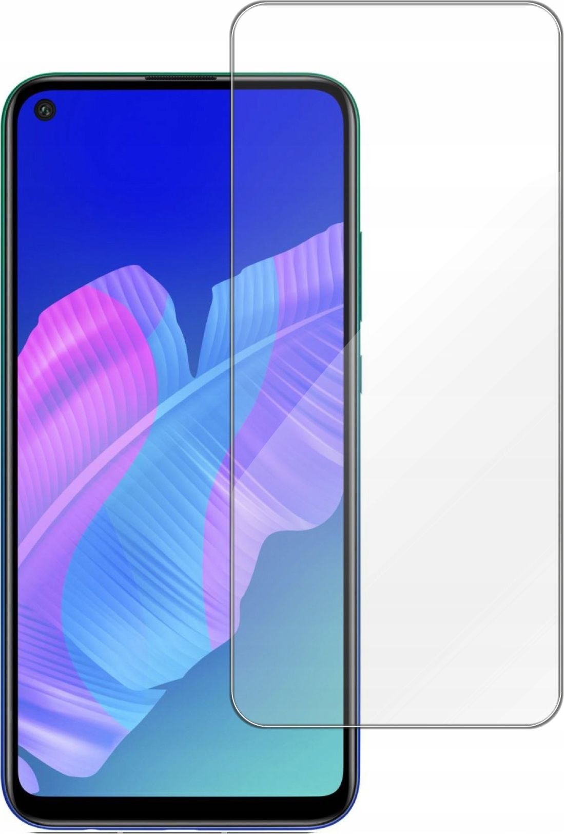etumi Szkło Hartowane 9H Do Huawei P40 Szybka Na Ekran Szkiełko Ochronne Na Ekran Twarde Płaskie Przód / Ochrona Matrycy Telefonu Glas0045