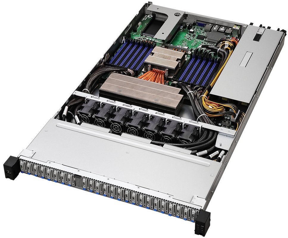 ASRock Barebone 1U Single Sockel SP5 1U24E1S-GENOA/2L2T