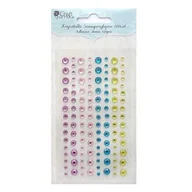 Zabawki kreatywne - DP Craft Kryształki samoprzylepne 120 sztuk Pastel Sweeties - miniaturka - grafika 1