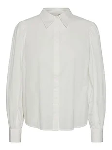 YAS Damska bluzka Yasphilly Ls Shirt S. Noos, Star White, XXL - Bluzki damskie - miniaturka - grafika 1