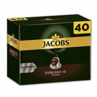 Kawa w kapsułkach i saszetkach - Kapsułki do Nespresso Jacobs Espresso 10 Intenso 40 szt. - miniaturka - grafika 1