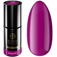 Lakiery hybrydowe - Boska Nails Lakier Hybrydowy do paznokci fioletowy No 387 Succes Hat - miniaturka - grafika 1