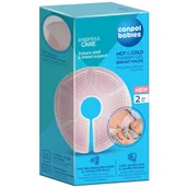 Akcesoria do karmienia - Canpol Babies, kompresy żelowe na piersi, 2 sztuki - miniaturka - grafika 1