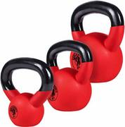 Pozostały sprzęt siłowy - Gorilla Sports 48 kg zestaw kettlebelli 4 szt żeliwnych (100642-00012-0028) - miniaturka - grafika 1