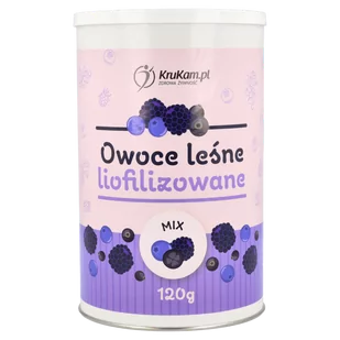 Owoce leśne liofilizowane MIX 120g - Owoce świeże i suszone - miniaturka - grafika 1