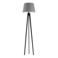 Lampy stojące - Drewniana lampa stojąca na trójnogu w stylu skandynawskim CURACAO - miniaturka - grafika 1