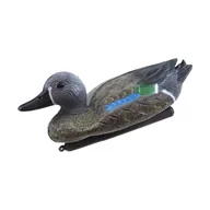 Pozostałe ozdoby ogrodowe - Figurka plastikowa kaczka pływająca 36 x 16 cm szara - miniaturka - grafika 1