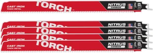 MILWAUKEE BRZESZCZOT S TCT TORCH NITRUS 300mm/8T /5szt. - Brzeszczoty - miniaturka - grafika 1