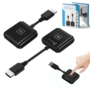 REAGLE BEZPRZEWODOWY TRANSMITER OBRAZU HDMI NADAJNIK ODBIORNIK FULL HD 60Hz 50M - Tunery DVB-T - miniaturka - grafika 1