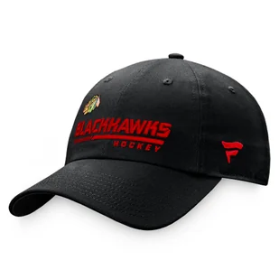 Męska czapka z daszkiem Fanatics  Authentic Pro Locker Room Unstructured Adjustable Cap NHL Chicago Blackhawks - Czapki męskie - miniaturka - grafika 1