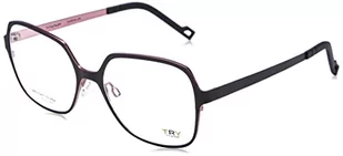 Try Damskie okulary przeciwsłoneczne Ty992 V, czarne, 52, czarny - Okulary przeciwsłoneczne - miniaturka - grafika 1