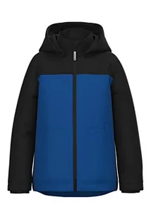 Name It Chłopięca NKMMAX Jacket Cool Tape kurtka, lapis blue, 128, Weathered Teak, 128 - Kurtki i płaszcze dla chłopców - miniaturka - grafika 1