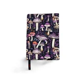 Dekoracje domu - Etui Okładka na książkę Grzyby Medium A5 - miniaturka - grafika 1