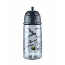 LittleLife Bidon Flip-Top LittleLife 550ml - Camo - Bidony dla dzieci - miniaturka - grafika 1