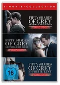 Filmy obyczajowe DVD - Fifty Shades of Grey 1-3 (Pięćdziesiąt twarzy Greya 1-3) - miniaturka - grafika 1