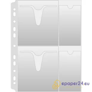 KOSZULKI NA CD/DVD DONAU A4/160µM KRYSTALICZNE - Koszulki na dokumenty - miniaturka - grafika 1