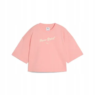 PUMA KOSZULKA PREMIUM ESS OVERSIZED GRAPHIC 62977618 r L - Koszulki i topy damskie - miniaturka - grafika 1
