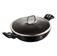Garnki - WOK GRANITOWY 30cm BERLINGER HAUS BH-7113 BLACK SILVER - miniaturka - grafika 1