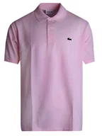 Koszulki męskie - Lacoste, Polówka męska, jasnoróżowa, rozmiar XXL - miniaturka - grafika 1