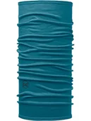 Apaszki i szaliki damskie - BUFF Komin Merino Lightweight Wielofunkcyjny Szalik 100% Wełny Merino, Wędrówki, na Świeżym Powietrzu, Zrównoważona, Lekka, Cienka One Size Niebieski - miniaturka - grafika 1