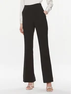 Spodnie damskie - Calvin Klein Spodnie materiałowe K20K206460 Czarny Slim Fit - miniaturka - grafika 1