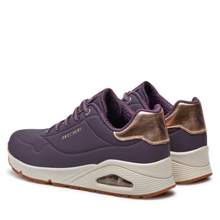 Sneakersy Skechers 155196/DKPR Fioletowy - Sneakersy damskie - miniaturka - grafika 1