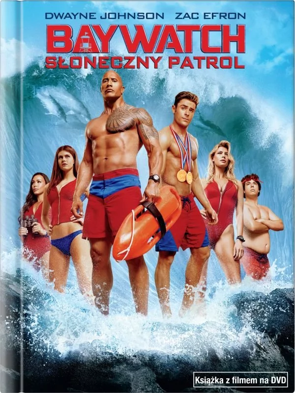 Baywatch Słoneczny Patrol książka z DVD) Seth Gordon