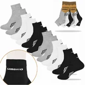 Skarpetki męskie - UMBRO Skarpety Quarter Zakostki 6 par Rozmiar 39/42 - miniaturka - grafika 1