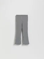 Spodnie i spodenki dla dziewczynek - Reserved - Dzianinowe spodnie z wiskozą - wielobarwny - miniaturka - grafika 1