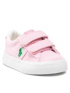 Buty dla dziewczynek - Polo Ralph Lauren Sneakersy Sayer Rc Ez RF103388 Różowy - grafika 1
