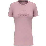 Koszulki i topy damskie - Salewa Pure Dolomites Merino T-Shirt damski, Zephyr, L - miniaturka - grafika 1