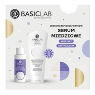Zestawy kosmetyków damskich - Basiclab Dermocosmetics Serum Miedziowe Zestaw dermokosmetyków - miniaturka - grafika 1