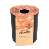 Świece - Świeczka sojowa Powąchaj mnie Fresh Orange czarny - miniaturka - grafika 1