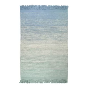 Zielono-niebieski dywan odpowiedni do prania 100x150 cm Kirthy – Nattiot - Dywany - miniaturka - grafika 1