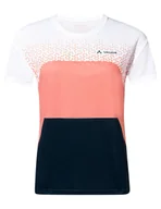 Koszulki rowerowe - Damska koszulka rowerowa VAUDE Moab T-Shirt VI White 42 - miniaturka - grafika 1