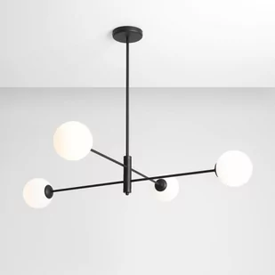 Aldex Homme lampa wisząca 4-punktowa czarna 1090PL_L1 - Lampy sufitowe - miniaturka - grafika 1