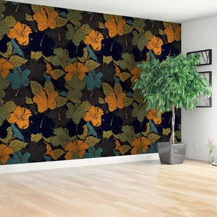 Fototapeta Kwiaty Hibiskus - Fototapety - miniaturka - grafika 1