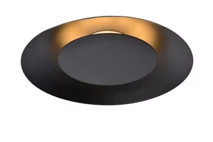 Lucide LAMPA sufitowa FOSKAL 79177/12/30 natynkowa OPRAWA plafon LED 12W spodek czarny 79177/12/30 - Lampy sufitowe - miniaturka - grafika 1