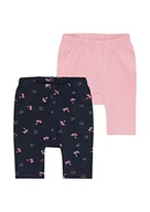 Legginsy - s.Oliver Junior Baby Girls Legginsy Capri, różowe, 92, Rosa, 92 cm - miniaturka - grafika 1