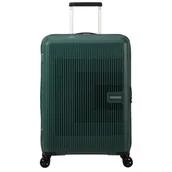 Walizki - Walizka średnia poszerzana American Tourister AeroStep - dark forest - miniaturka - grafika 1