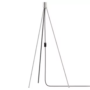 Podstawa do lamp Tripod Floor brushed steel UMAGE - stalowy /Kolor: Srebrny/ - Akcesoria do oświetlenia - miniaturka - grafika 1