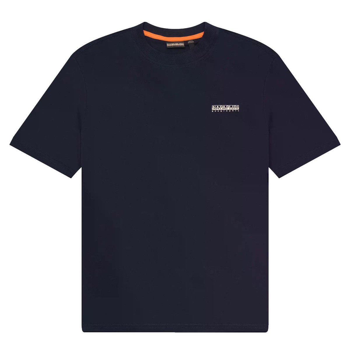 Koszulka męska Napapijri NP0A88TR176 S-SMALL BOX SS Granatowa